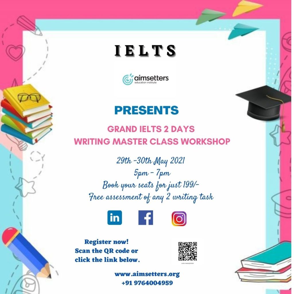 Grand IELTS 2 days writing Master Class workshop